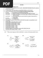 Q.1 The Reaction Sequence(s) That Would Lead To O-Xylene As The Major Product Is (Are)