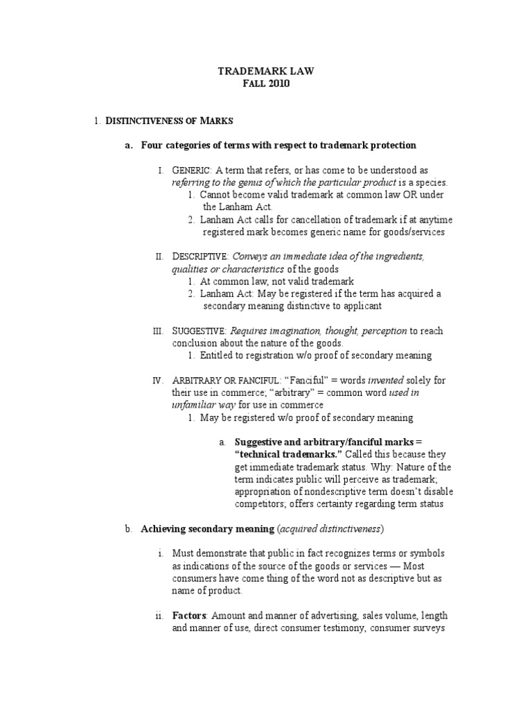 an-overview-of-trademark-law-fundamentals-distinctiveness-subject
