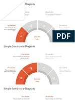 Free Simple Semicircle Diagram For PowerPoint