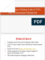 Analisis Biaya-Volume-Laba (CVP)