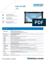 Windows-Tablet-PC: Data Sheet Pad-Ex 01 HR