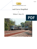 Railroad Curves Simplified: William C. Dunn, P.E