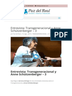 Entrevista - Transgeneracional y Anne Schützenberger - 3 - Paz Del Real