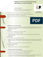 Development of Non-Invasive Sensors For Medical Applications