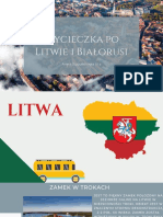 Wycieczka Po Litwie I Białorusi