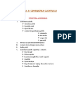 Modul Ii: Consilierea Clientului: Structura Modulului