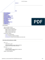 The FAT File System: Cluster Directory File Allocation Table