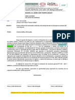 Formato de Informe Mensual Del Director A La Ugel (Secundaria)