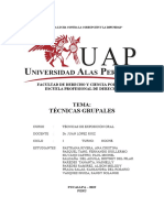 Técnicas Grupales