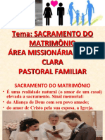 SACRAMENTO DO MATRIMÔNIO