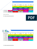 Propuesta Horario Escuelas Con 15 Alumnos o Menos Por Aula