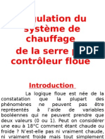 Régulation Du Système de Chauffage de La Serre Par Contrôleur Floue