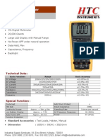 Digital Multi Meter HTC 23