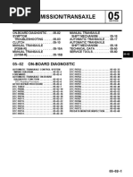 Mazda 2002 and Protege 5 - 05 - Transaxle