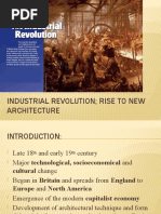 Industrial Revolution Rise To New Architecture