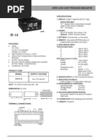 Digital Process Indicator Selectron PIC101