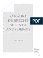 O Rádio de Brecht