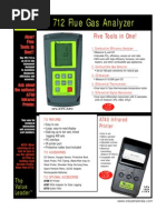 Flue Gas Analyser TPI 712