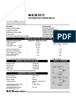 Automotive Power Relay: Technical Data For Contact Side