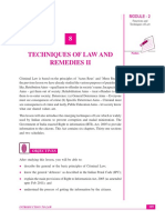 Laws LESSON 8 TECHNIQUES OF LAW AND