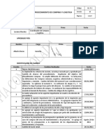 GL-P-1 Procedimiento de Compras