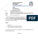 Informe #009-2021 Alejandro Tisnado Flores