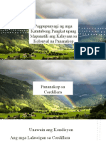 Pagpupunyagi NG Mga Katutubong Pangkat Upang Mapanatili Ang