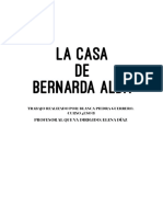 Trabajo La Casa de Bernarda Alba