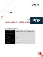 I - Modelado y Diseño de BD - CPEX