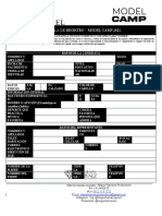 Planilla de Registro - MODEL CAMP 2021