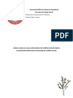 Sintesis de conflicto armado y instrumentro internacional