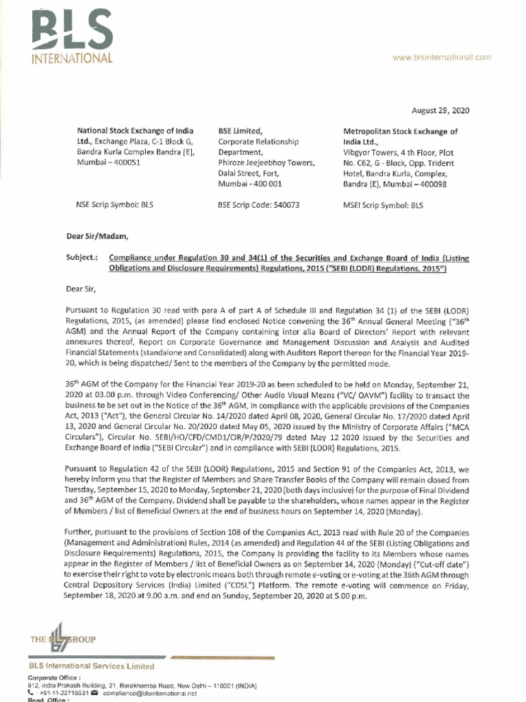 Bls International Annual RPT | PDF | Financial Statement | Income Statement