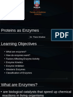 Proteins As Enzymes