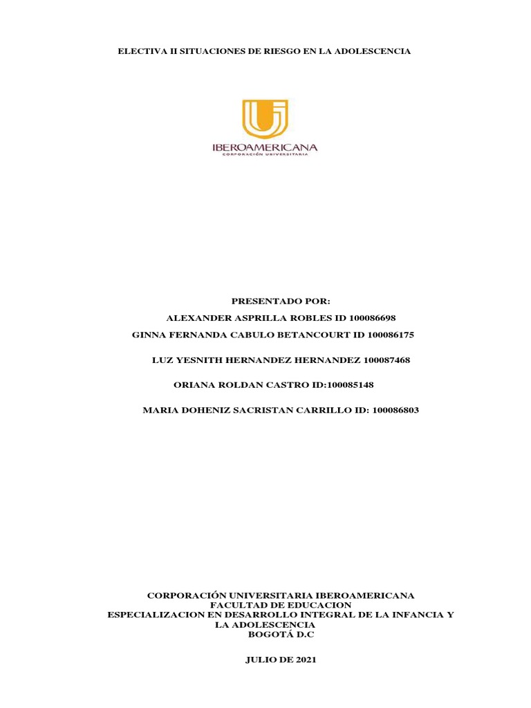 Act. 3 PROGRAMAS de EDUCACIÓN | PDF | Comportamiento | Adolescencia