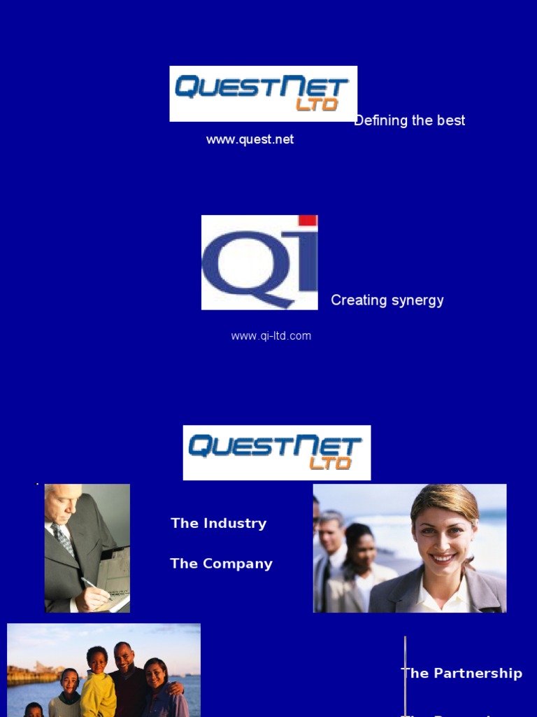 QuestNet: E-Commerce Networking Guide | PDF | Economies | Service ...