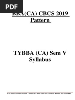 7) TYBBA (CA) - Syllabus of Sem V AND VI - 08.07.2021