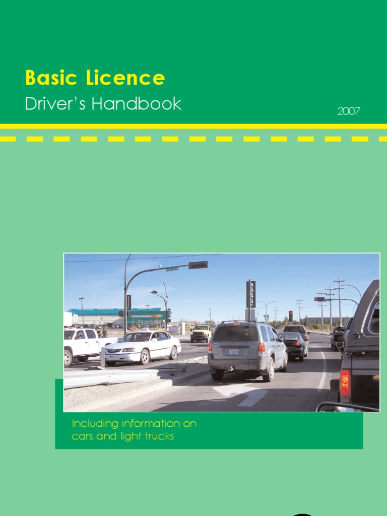 Northwest Territories Drivers Handbook | PDF | Driver's License | Land ...