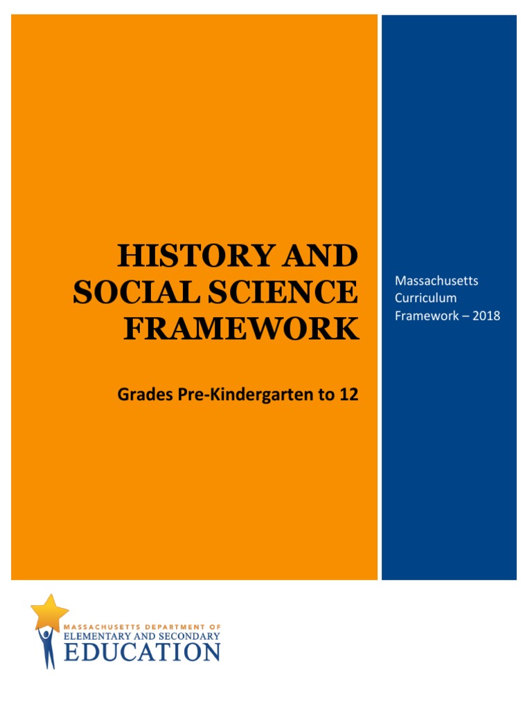 History and social science framework grades pre kindergarten to 12
