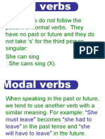 Modal verbs guide: obligation, ability, speculation