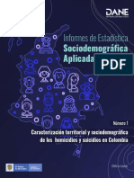 2021 08 18 Caracterizacion Territorial Sociodemografica Homicidios Suicidios en Colombia