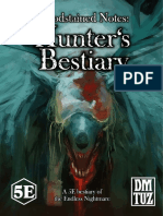 D&D 5E - Bloodborne Hunter's Bestiary