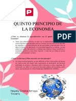 Quinto Principio de La Economía