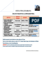 Servicios Modulo Penal Barranca