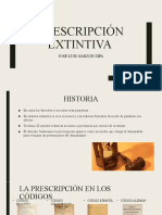 Prescripción Extintiva