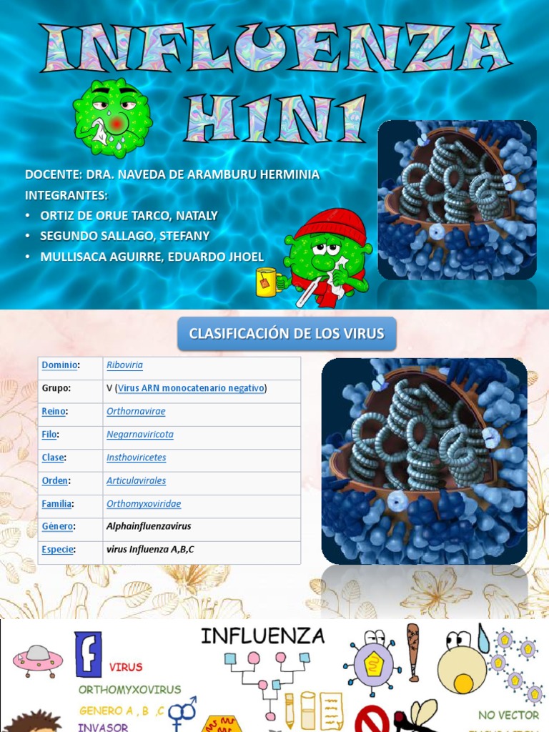 H1N1 Arreglado | PDF | Virus de la Influenza A Subtipo H1 N1 | Influenza