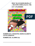 Manual para 1 Grado Preescolar