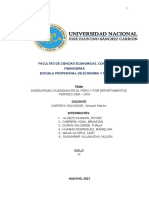 Inseguridad ciudadana Perú 2000-2018