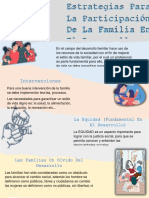 Infografia Estrategias Familiares Para El Desarrollo