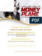 Tarea RESUMEN DE LA PELÍCULA MONEY PLANE