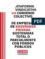 VI Convenio Colectivo de Empresas de Enseñanza Privada Sostenida Total o Parcialmente Con Fondos Públicos